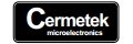 Regardez toutes les fiches techniques de Cermetek microelectronics